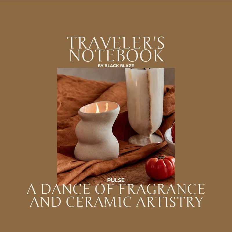 A Dance of Fragrance and Ceramic Artistry BLACK BLAZE