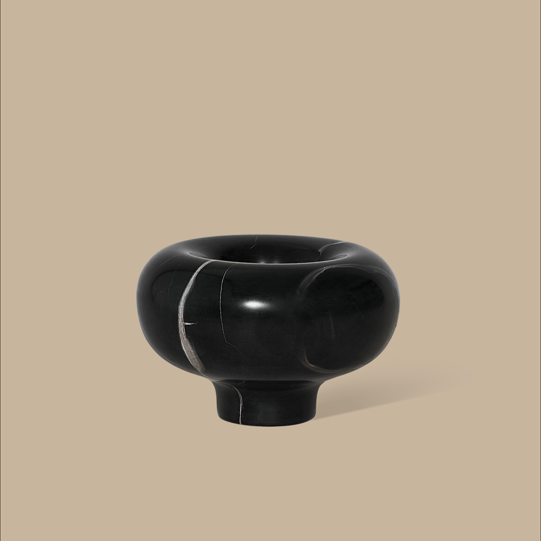 Halo Marble Candle Holder