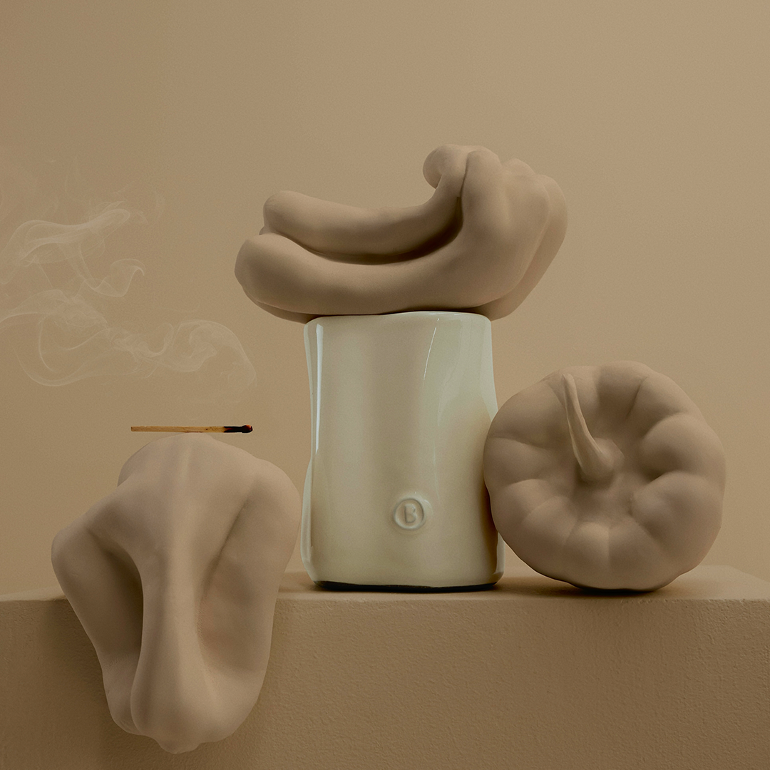 Rainveil Ceramic Candle