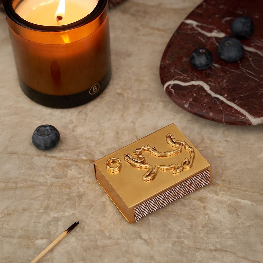 PRE-ORDER Mews Matchbox - Gold