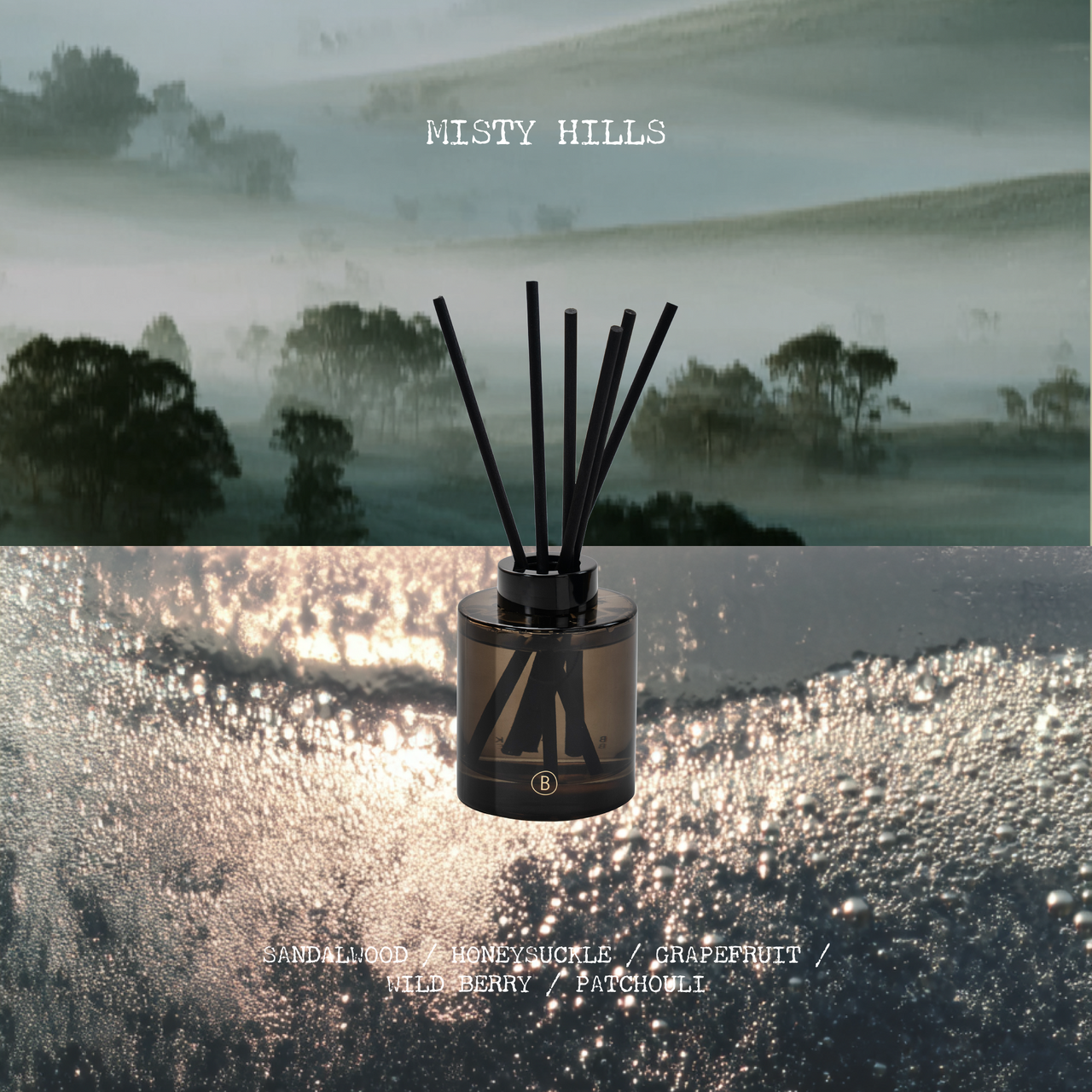 Misty Hills Reed Diffuser