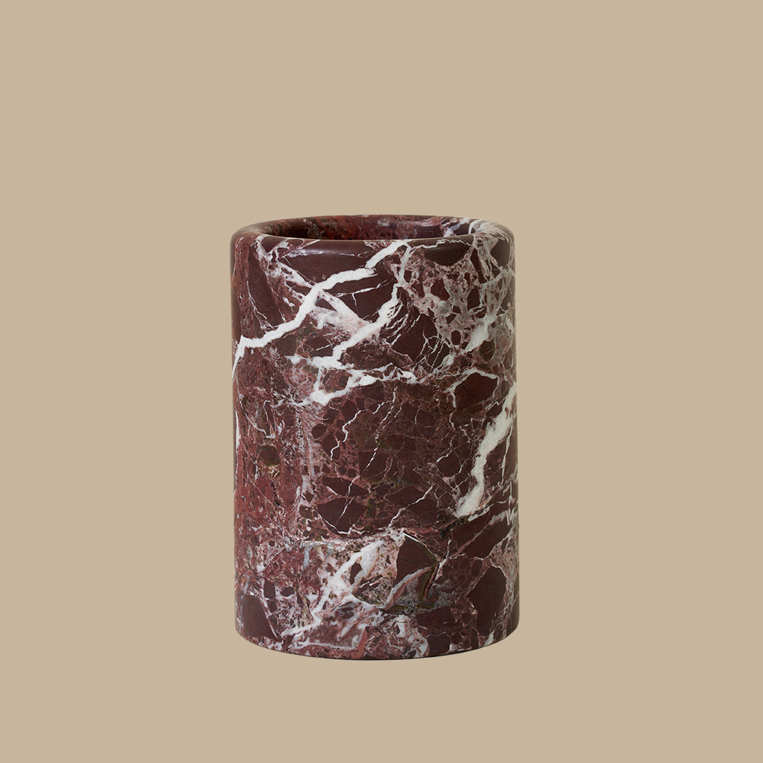PRE-ORDER Oasis Wine & Champagne Marble Cooler - Rosso Levanto