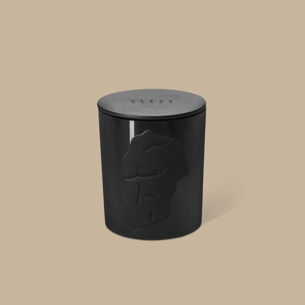 For Him Scented Candle - BLACK BLAZE
