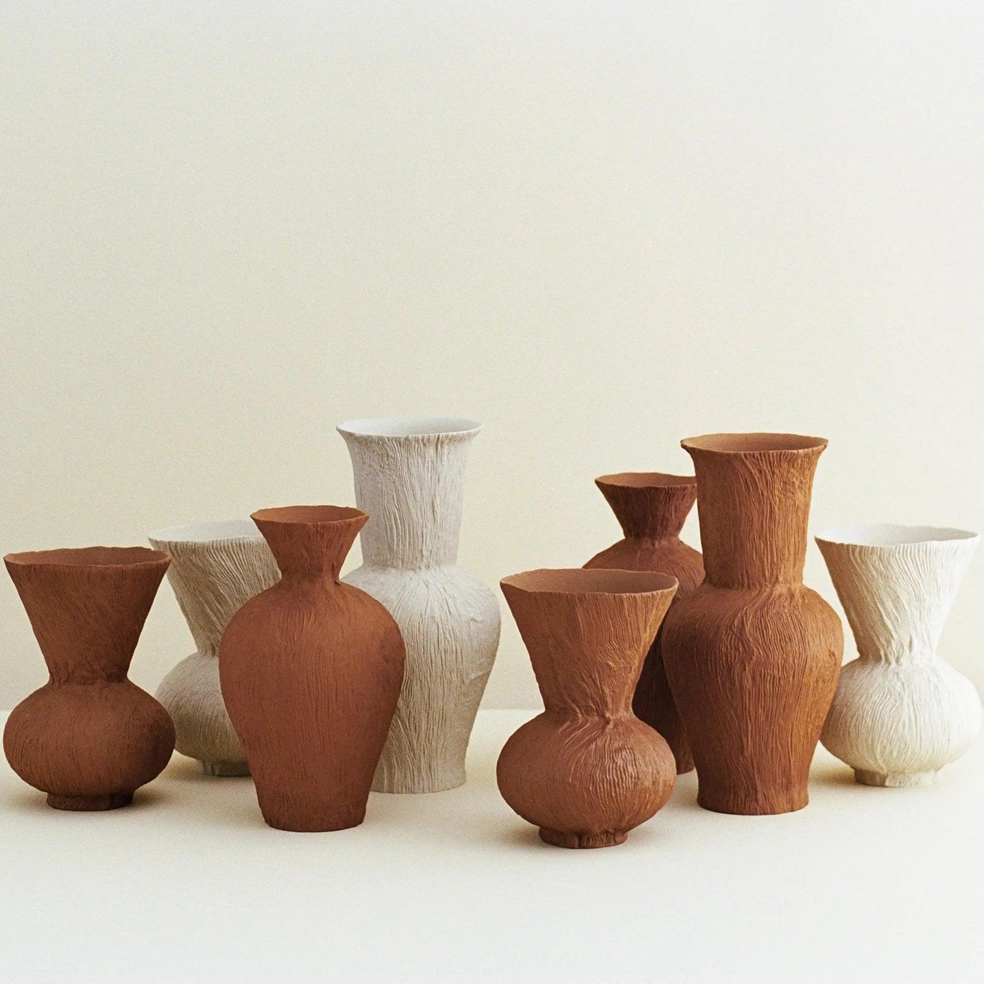 DOU vase - Ocher - BLACK BLAZE - Homeware - Xu