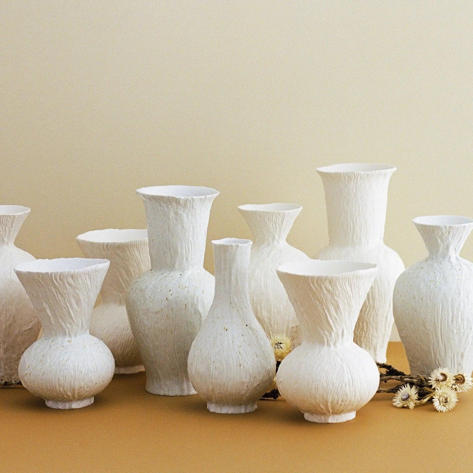 DOU vase - Ocher - BLACK BLAZE - Homeware - Xu