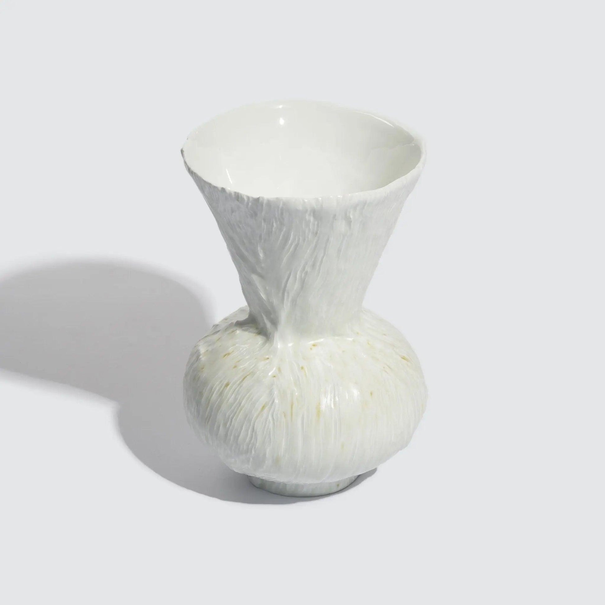 DOU vase - Speckled White - BLACK BLAZE - Homeware - Xu