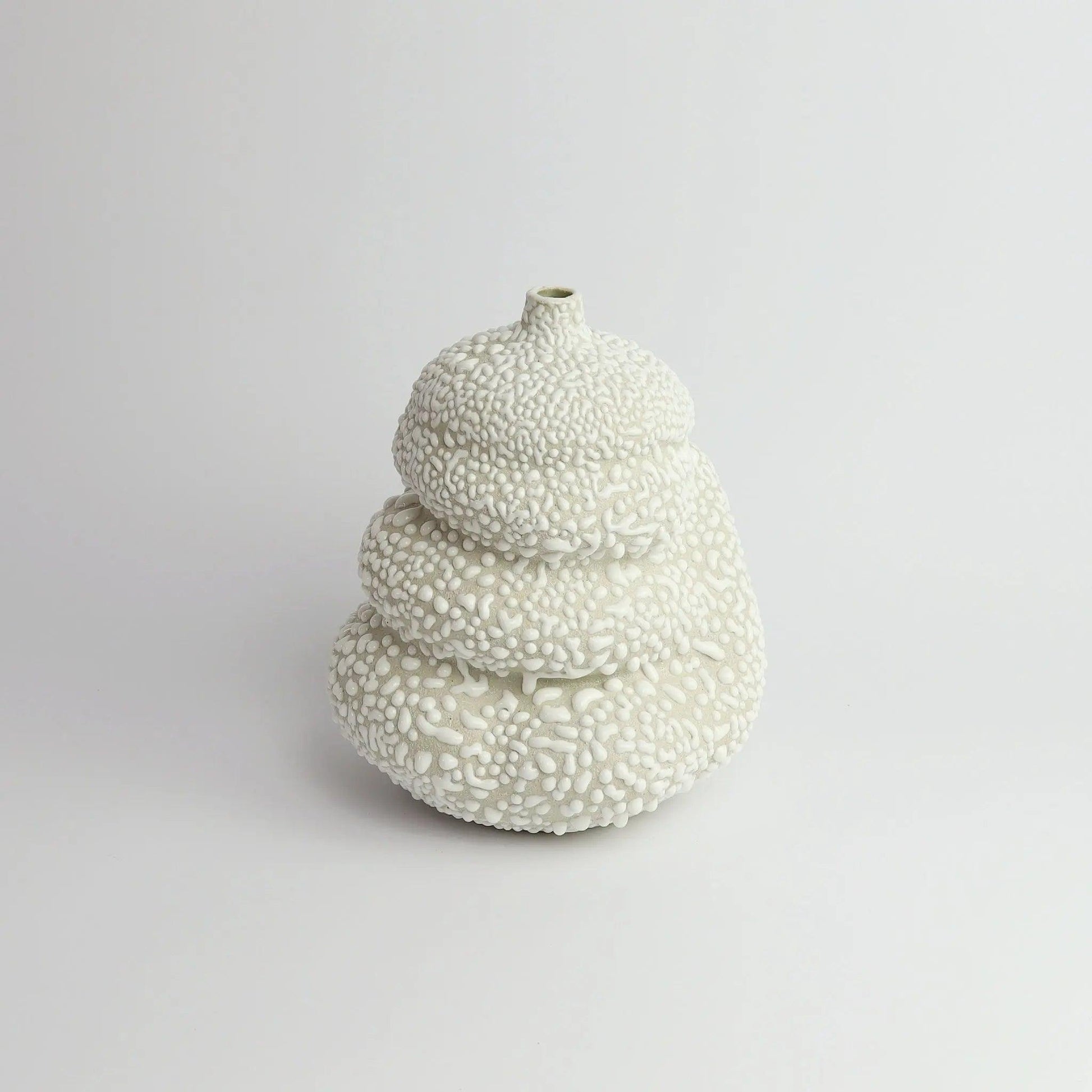 Eun Ceramic Flow Vase - BLACK BLAZE - Homeware - Eun Ceramics