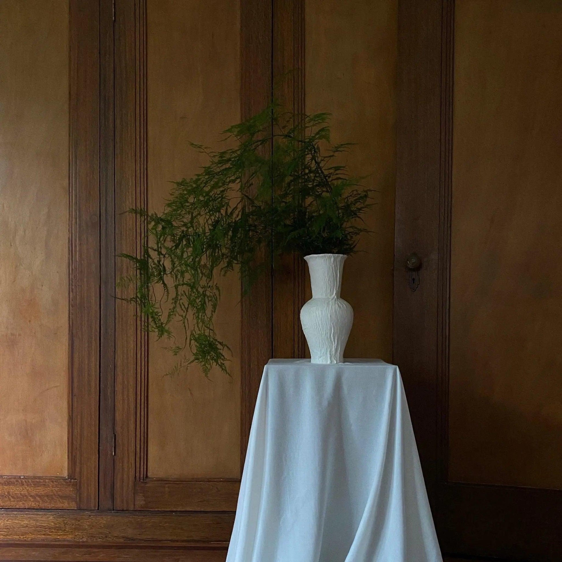 GUAN vase - Speckled White - BLACK BLAZE - Homeware - Xu