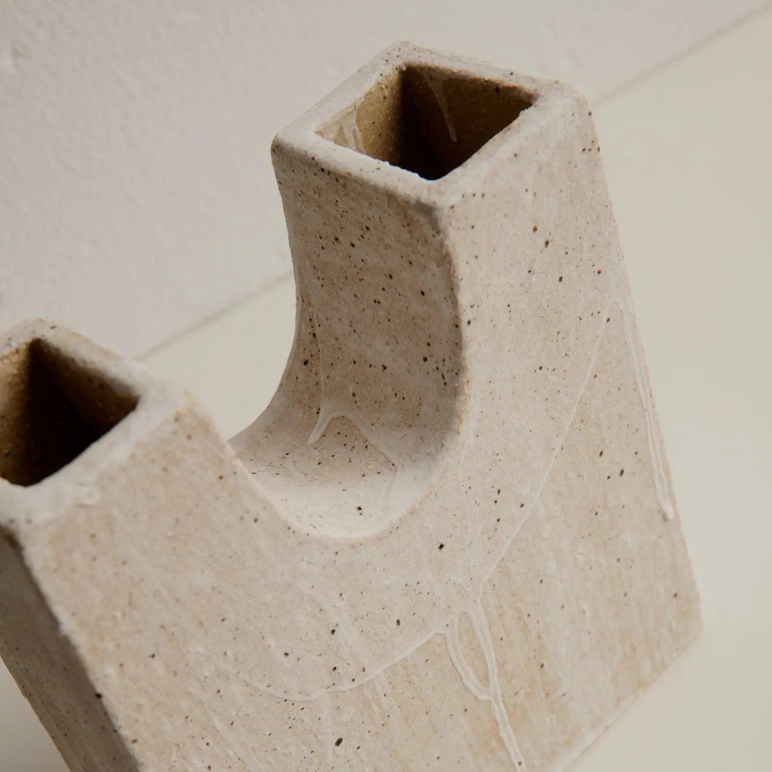 Valley Vessel - Matte White - BLACK BLAZE - Homeware - Clae Studio