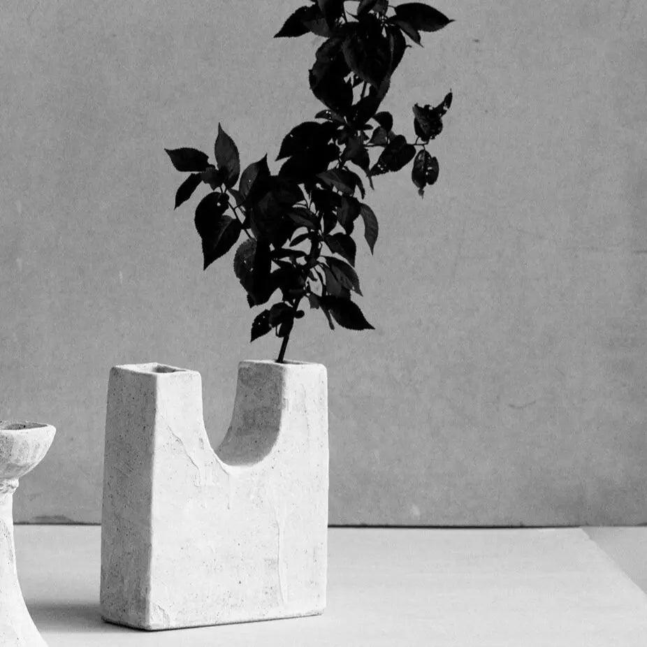 Valley Vessel - Matte White - BLACK BLAZE - Homeware - Clae Studio