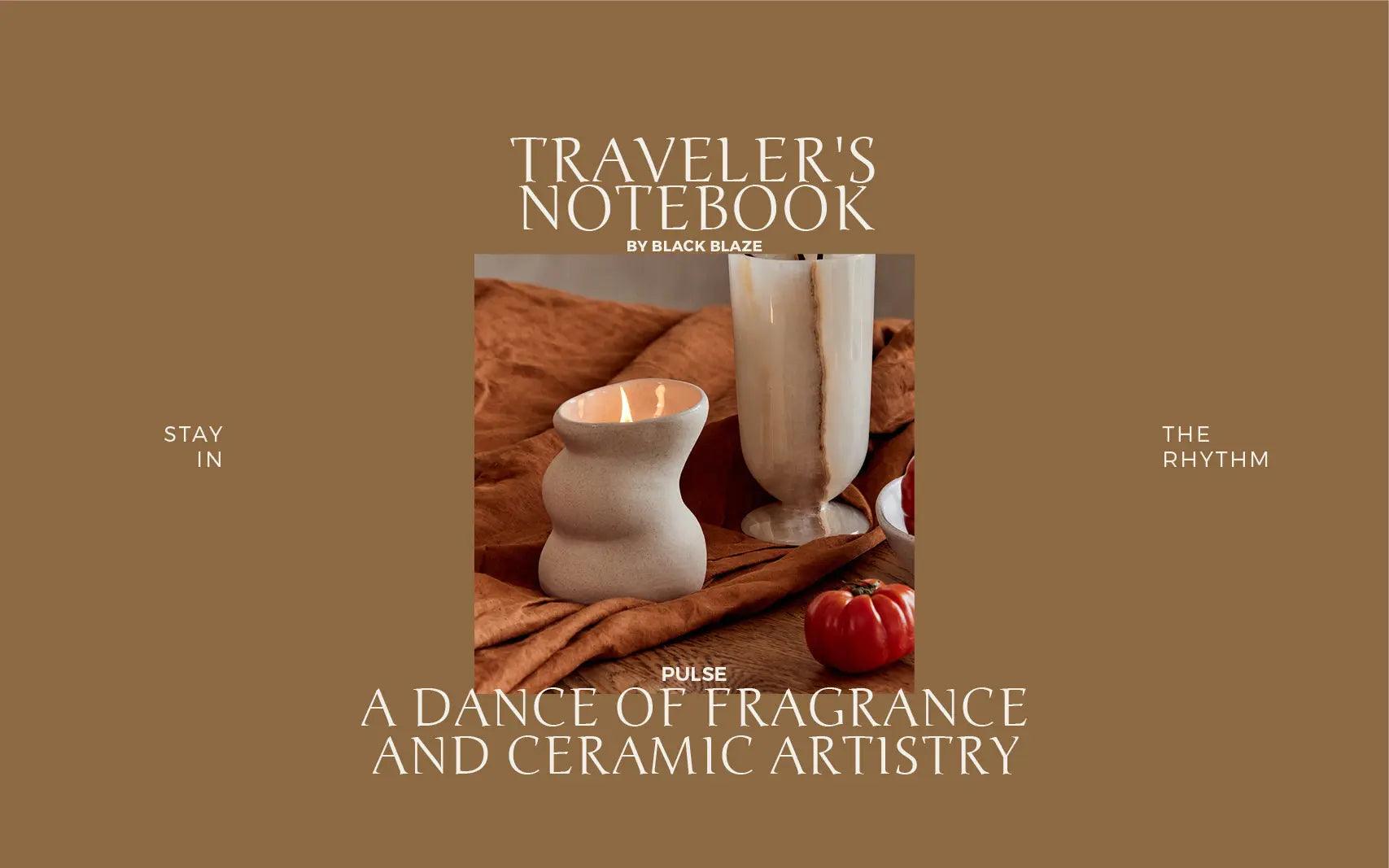A Dance of Fragrance and Ceramic Artistry - BLACK BLAZE