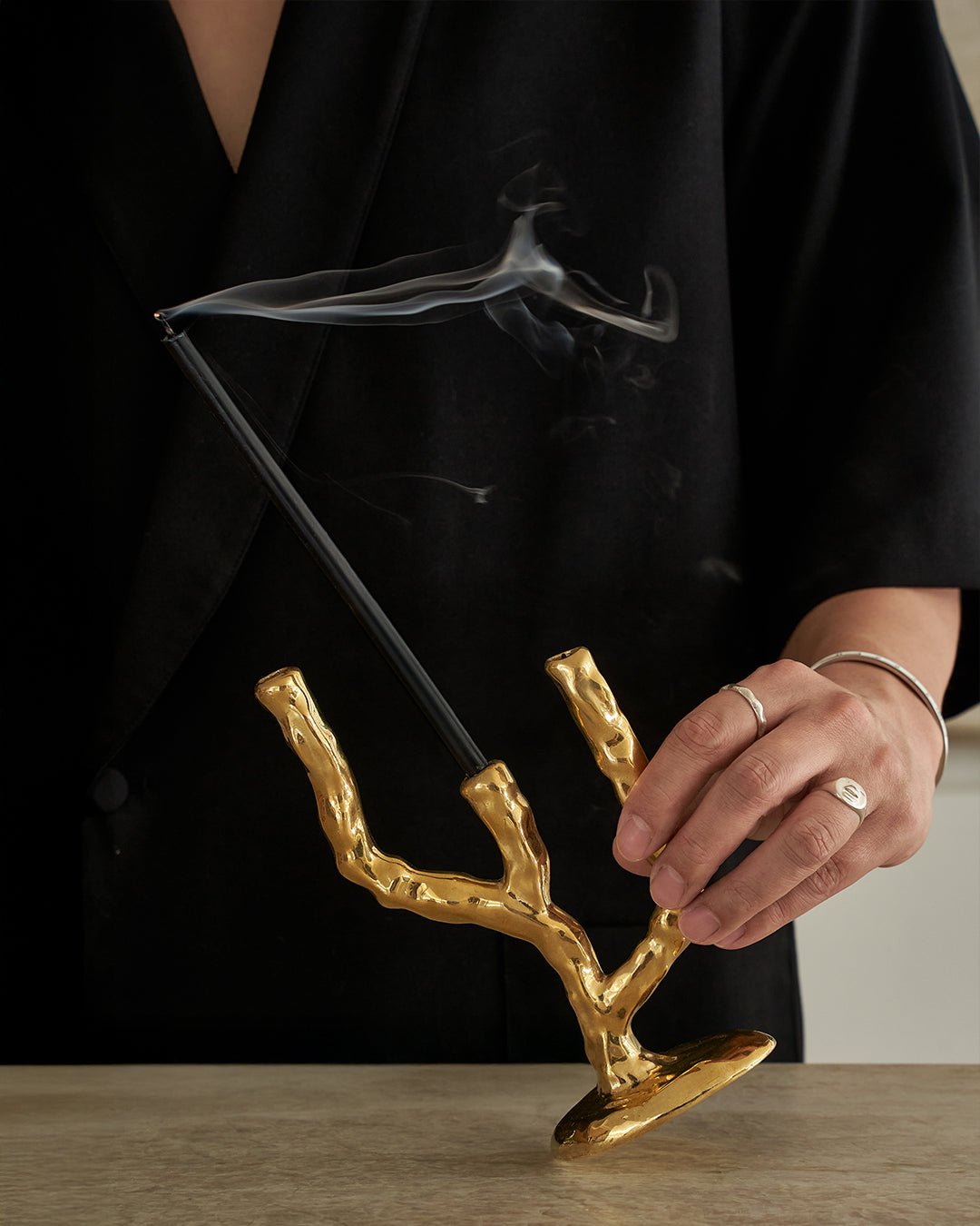 For the Evening Table - BLACK BLAZE