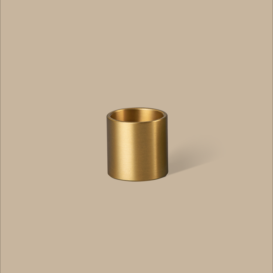 Column Brass Candle Holder