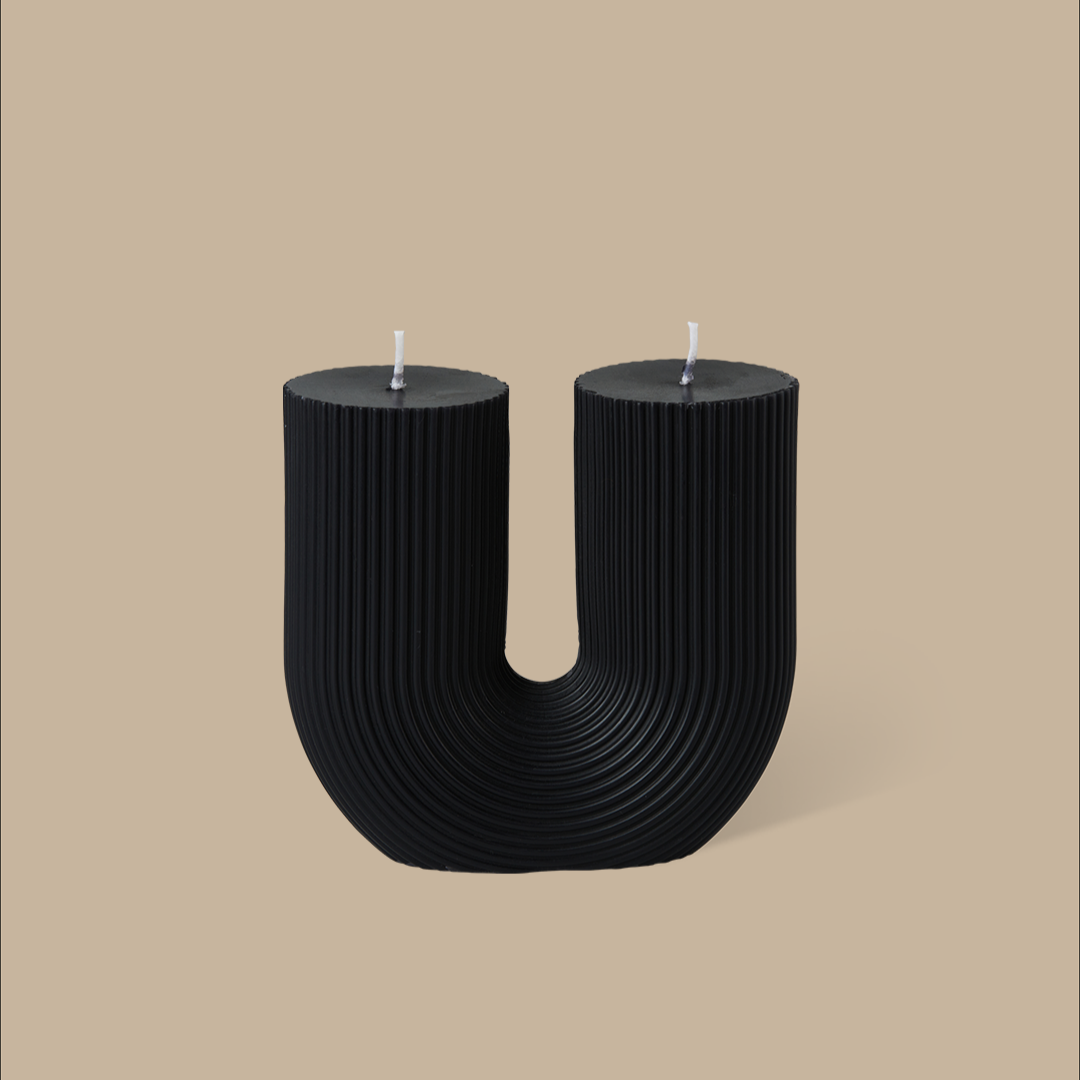 Curl Curl Candle - Black