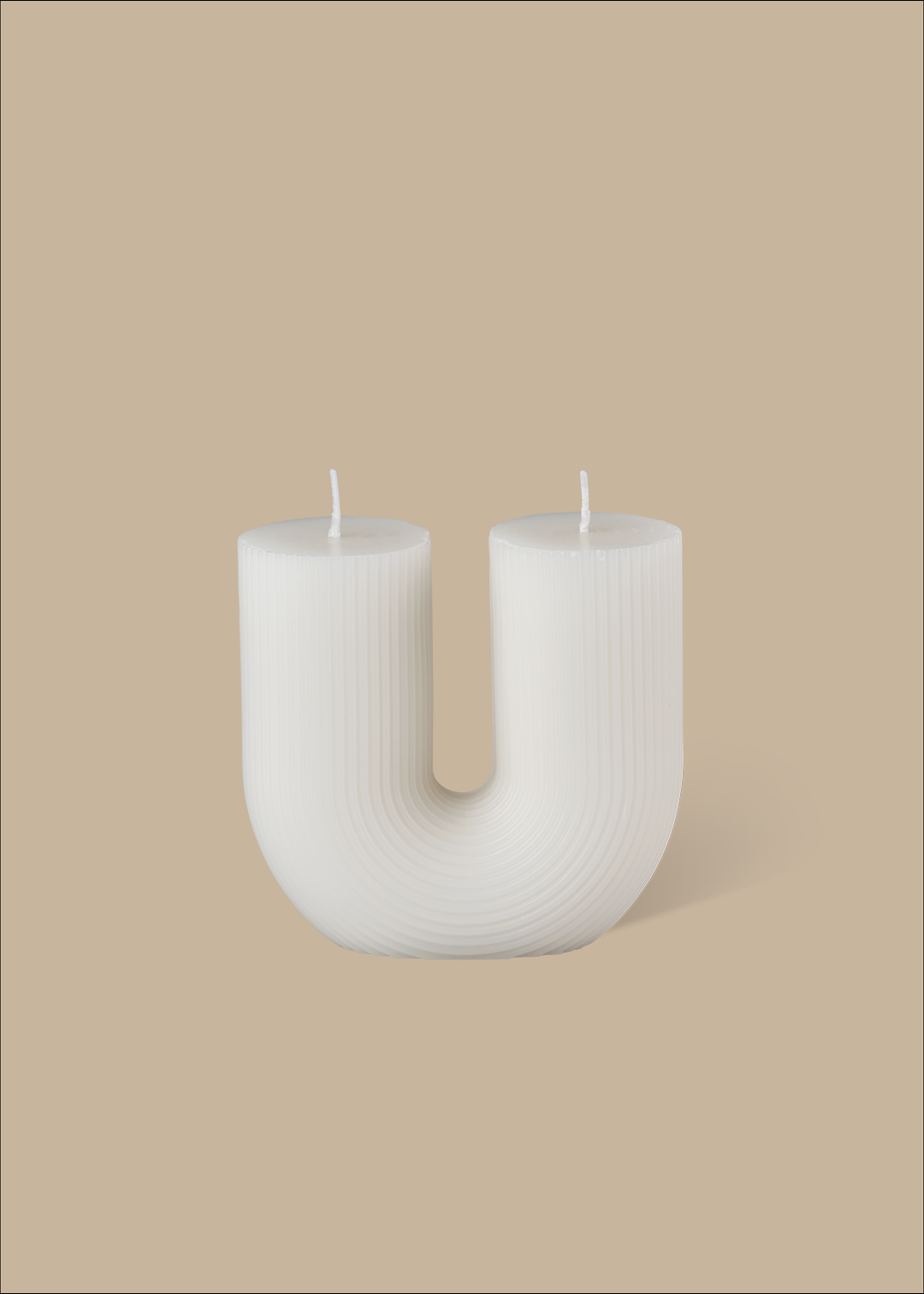 Curl Curl Candle - White