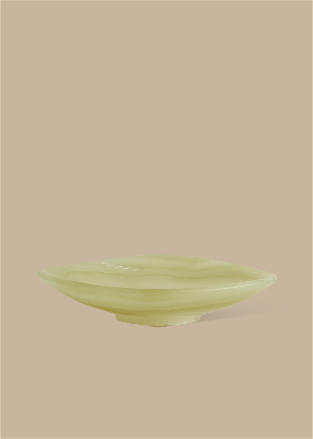 Clam Dish - Green Onyx