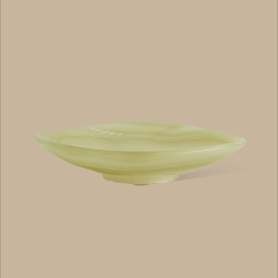 Clam Dish - Green Onyx