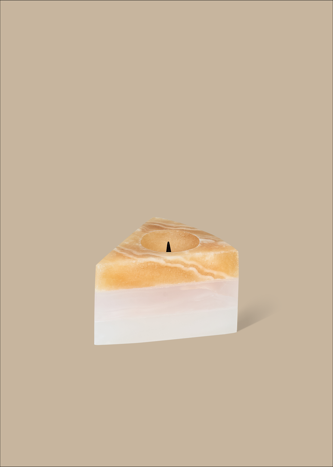A Piece of Cake Candle Holder - Wedge