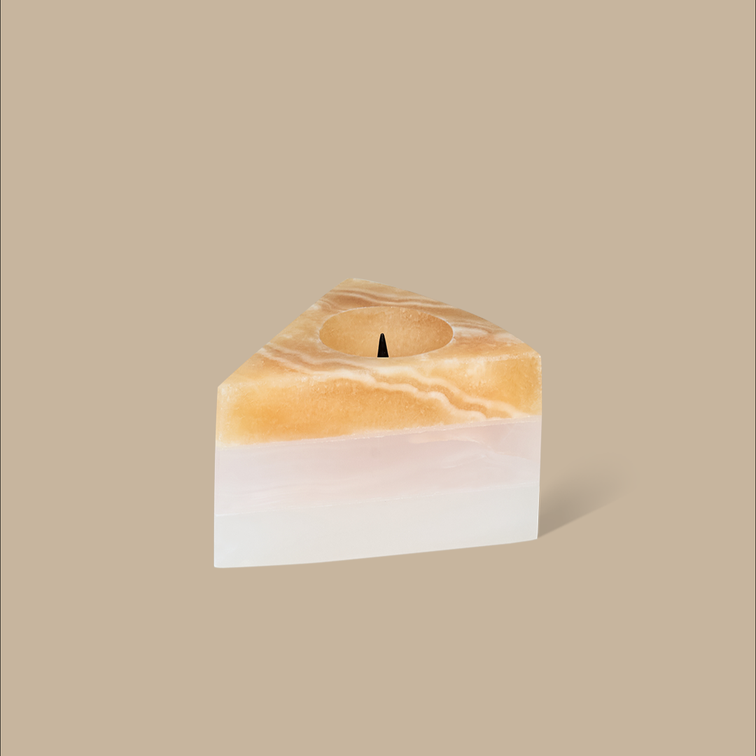 A Piece of Cake Candle Holder - Wedge