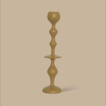 Infinity Candle Holder - Mustard Large