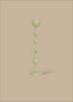 Infinity Candle Holder -  Ivory Large