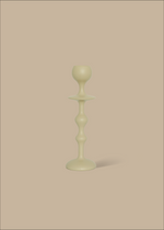Infinity Candle Holder -  Ivory Medium