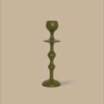 Infinity Candle Holder - Olive Medium