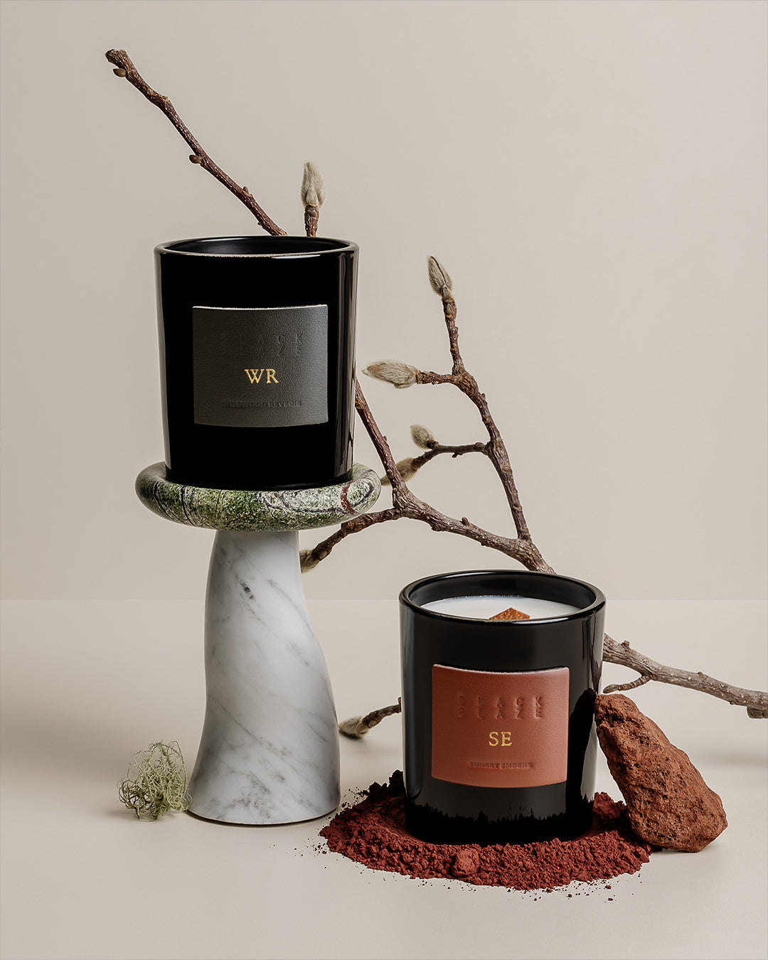 MONOGRAM CANDLES