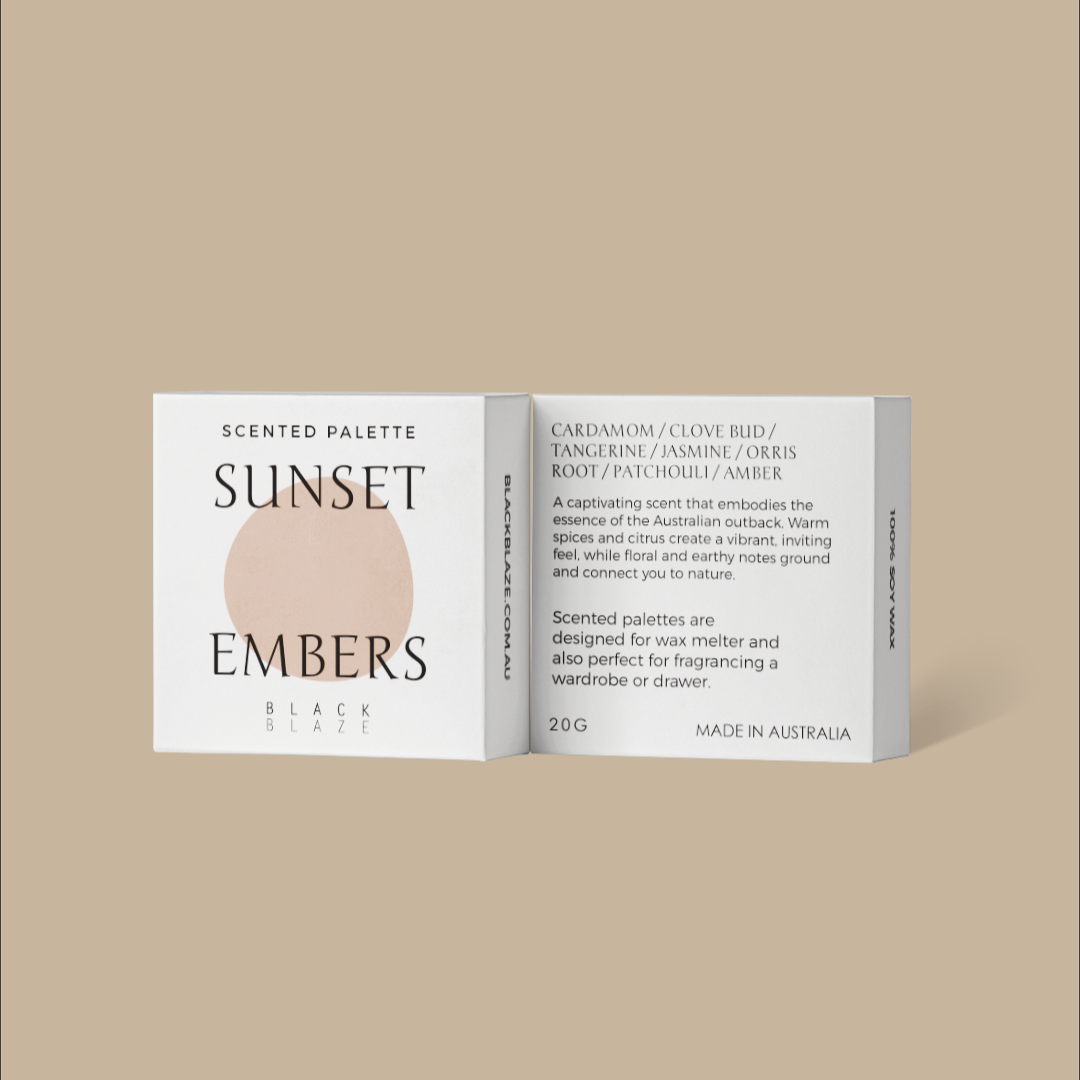 Sunset Embers Scented Palette