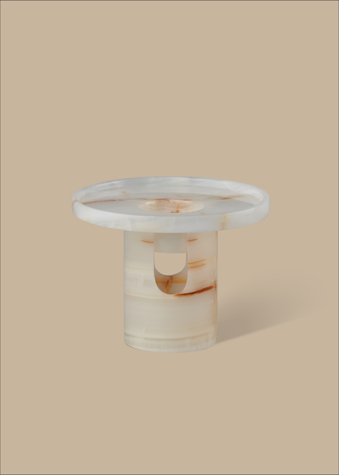 Lumière Oil Burner - White Onyx