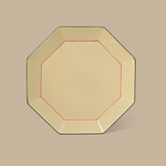 Gem Dinner Plate - Ivory - BLACK BLAZE