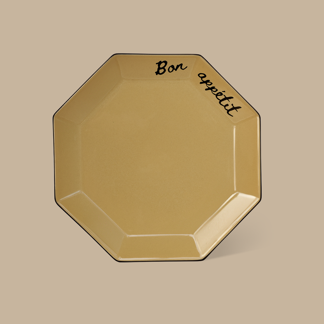 Gem Dinner Plate - Wheat - BLACK BLAZE