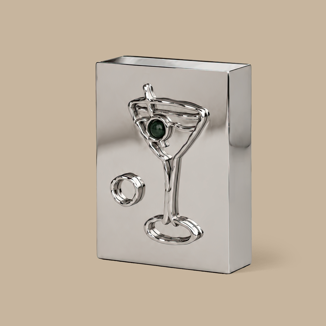 Chin Chin Matchbox - Silver-thumbmail-1