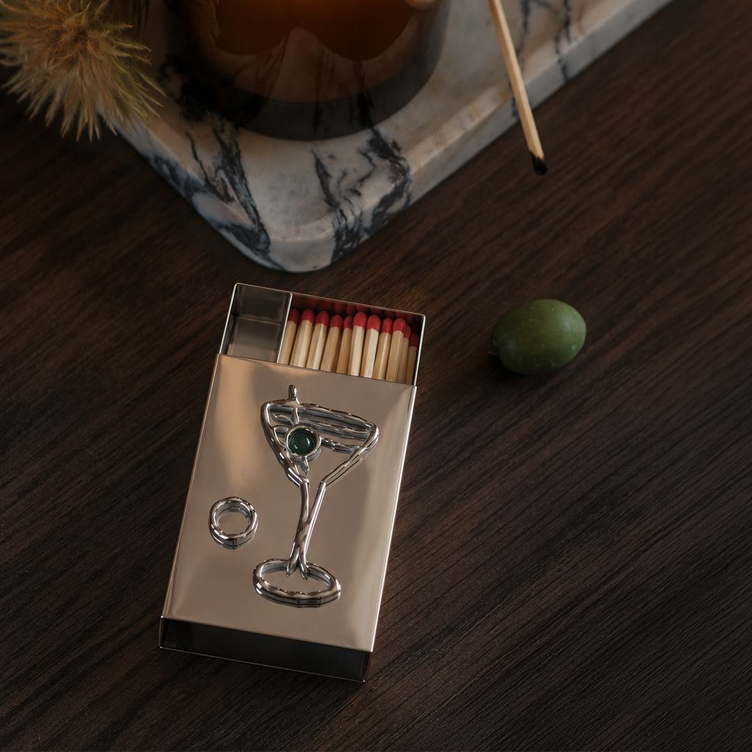 Chin Chin Matchbox - Silver-thumbmail-2