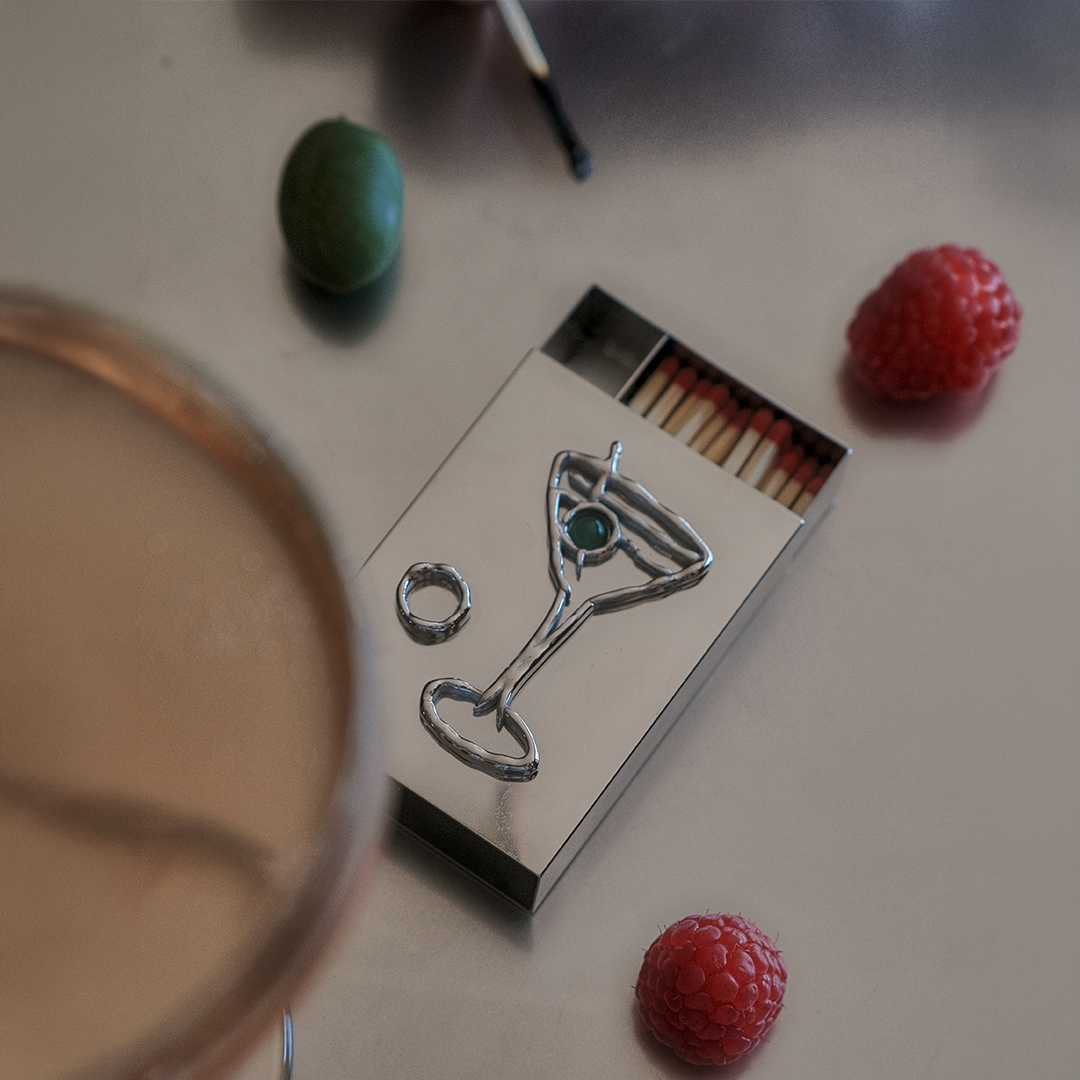 Chin Chin Matchbox - Silver-thumbmail-5
