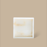 Forma Square Tray - White Onyx