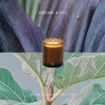Vetiver & Fig Scented Candle
