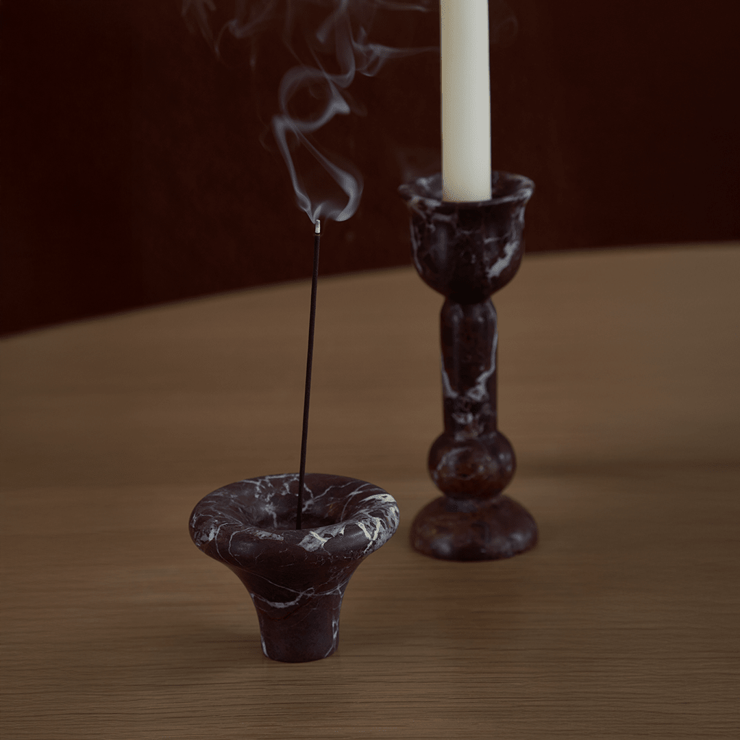 Bell Incense Burner - Rosso Lavento - Accessories - Black Blaze
