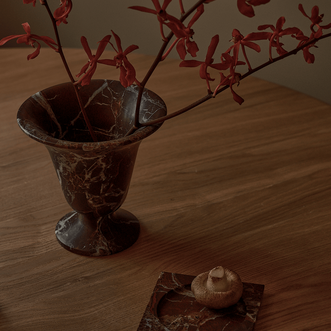 Bell Vase - Rosso Lavento - Accessories - Black Blaze