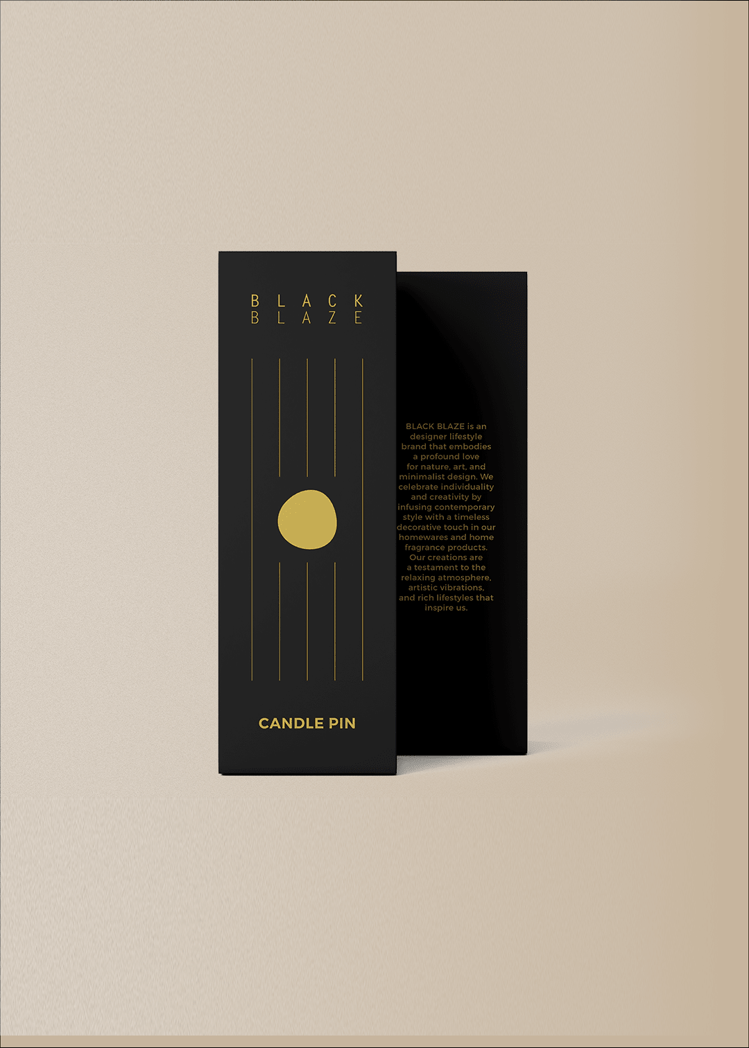 Candle Pin Set - Drip - Accessories - Black Blaze