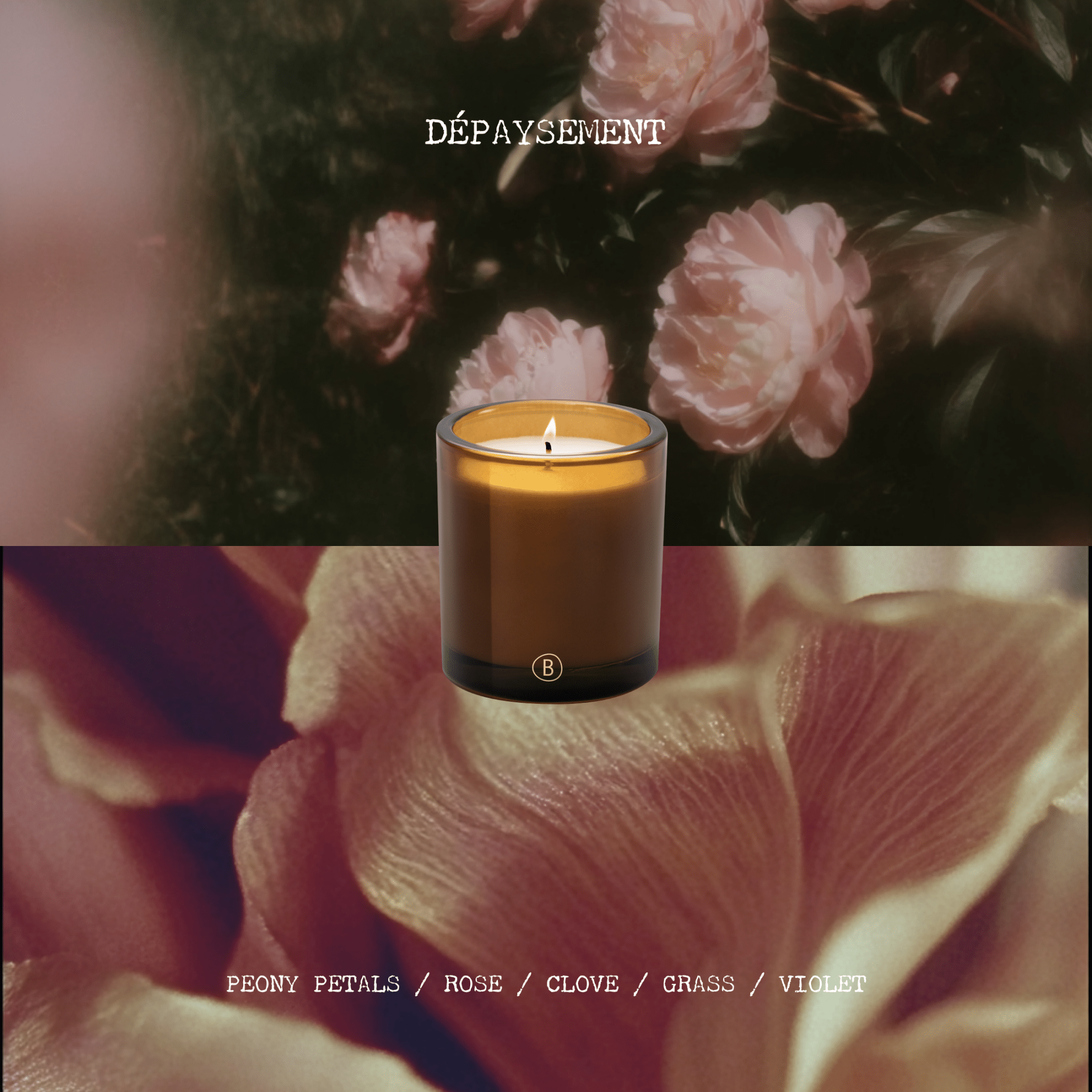 Dépaysement Scented Candle - HOME CANDLE - Black Blaze