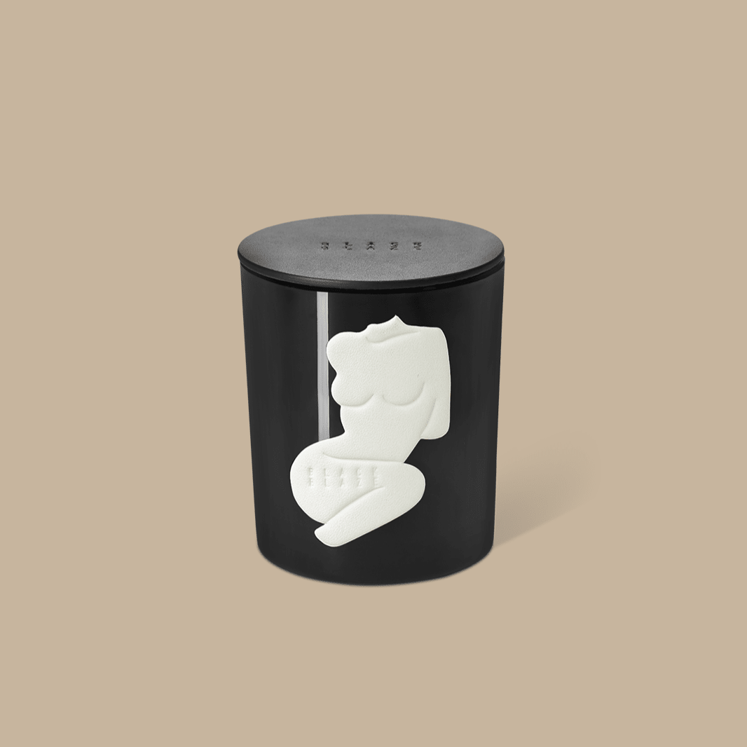 For Her Scented Candle - HOME CANDLE - Black Blaze