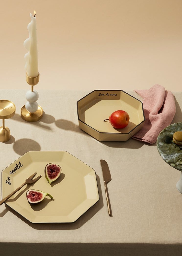 Gem Bowl - Wheat - Tableware - Black Blaze