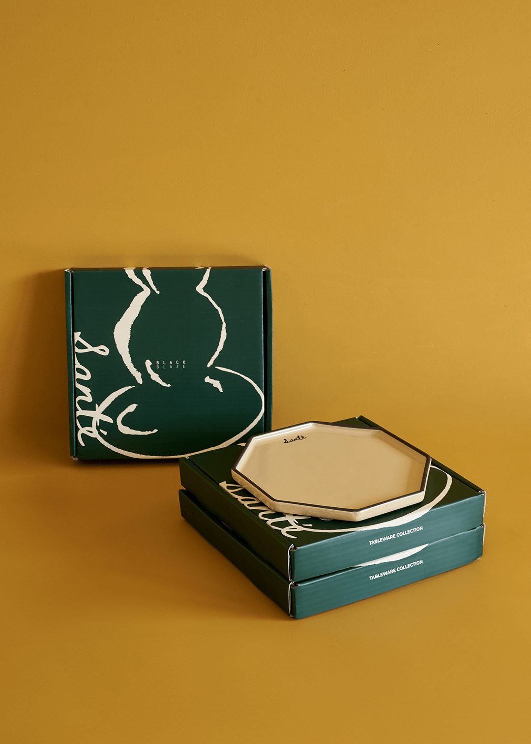 Gem Side Dish - Wheat - Tableware - Black Blaze