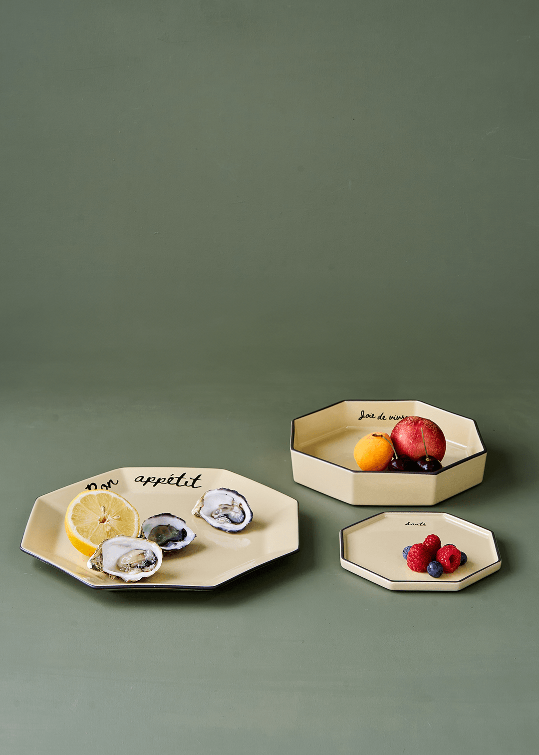 Gem Side Dish - Wheat - Tableware - Black Blaze