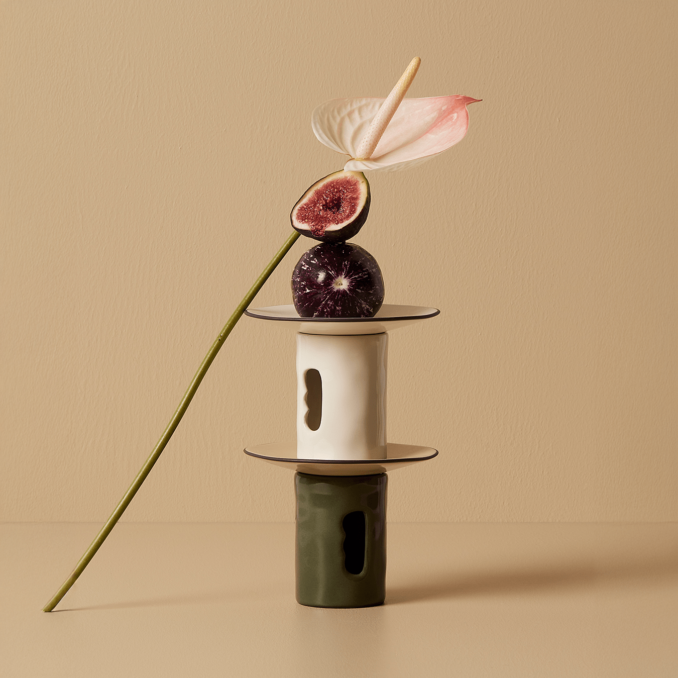 Lumière Oil Burner - Olive - BLACK BLAZE - Accessories - BLACK BLAZE