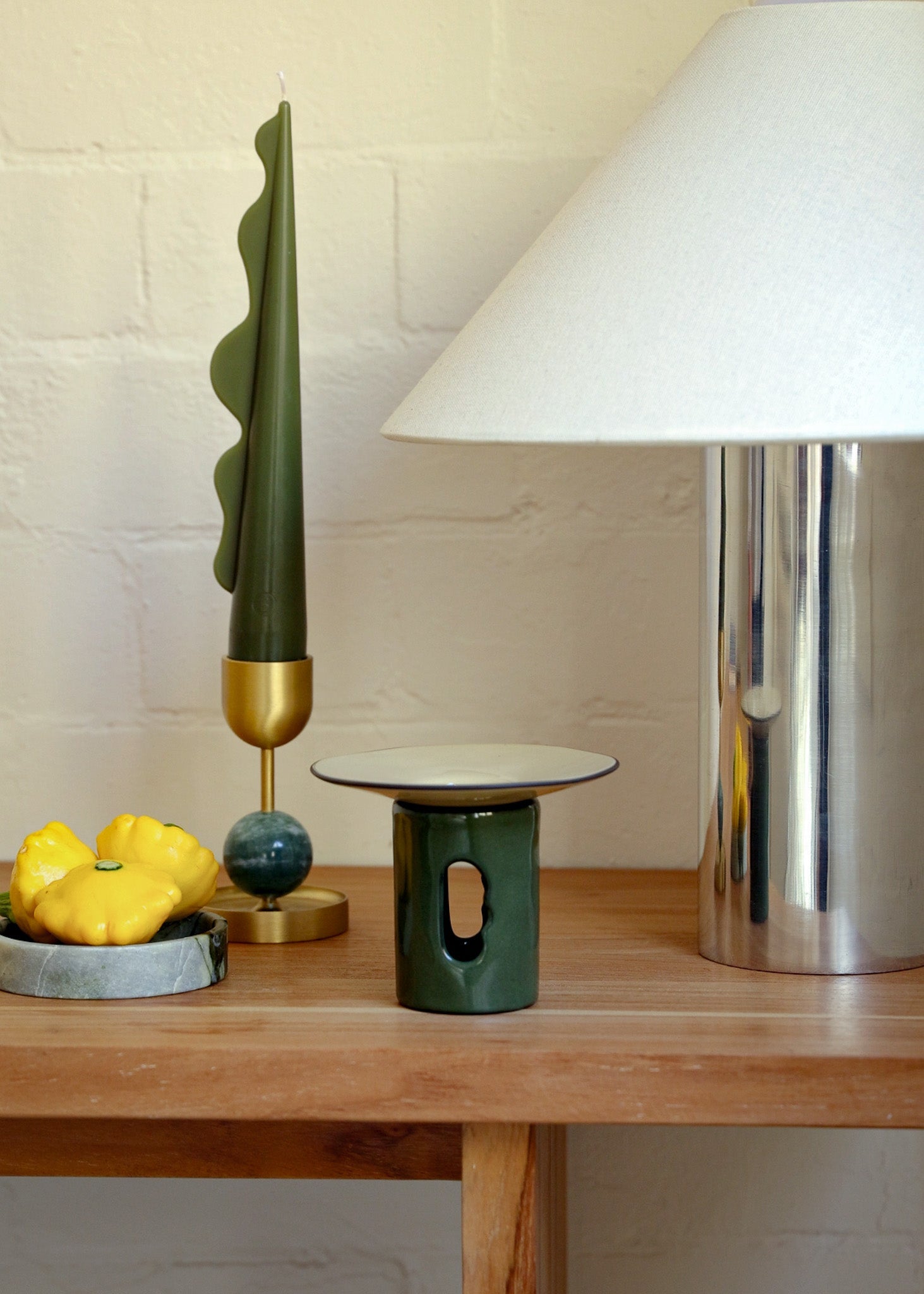 Lumière Oil Burner - Olive - Accessories - Black Blaze