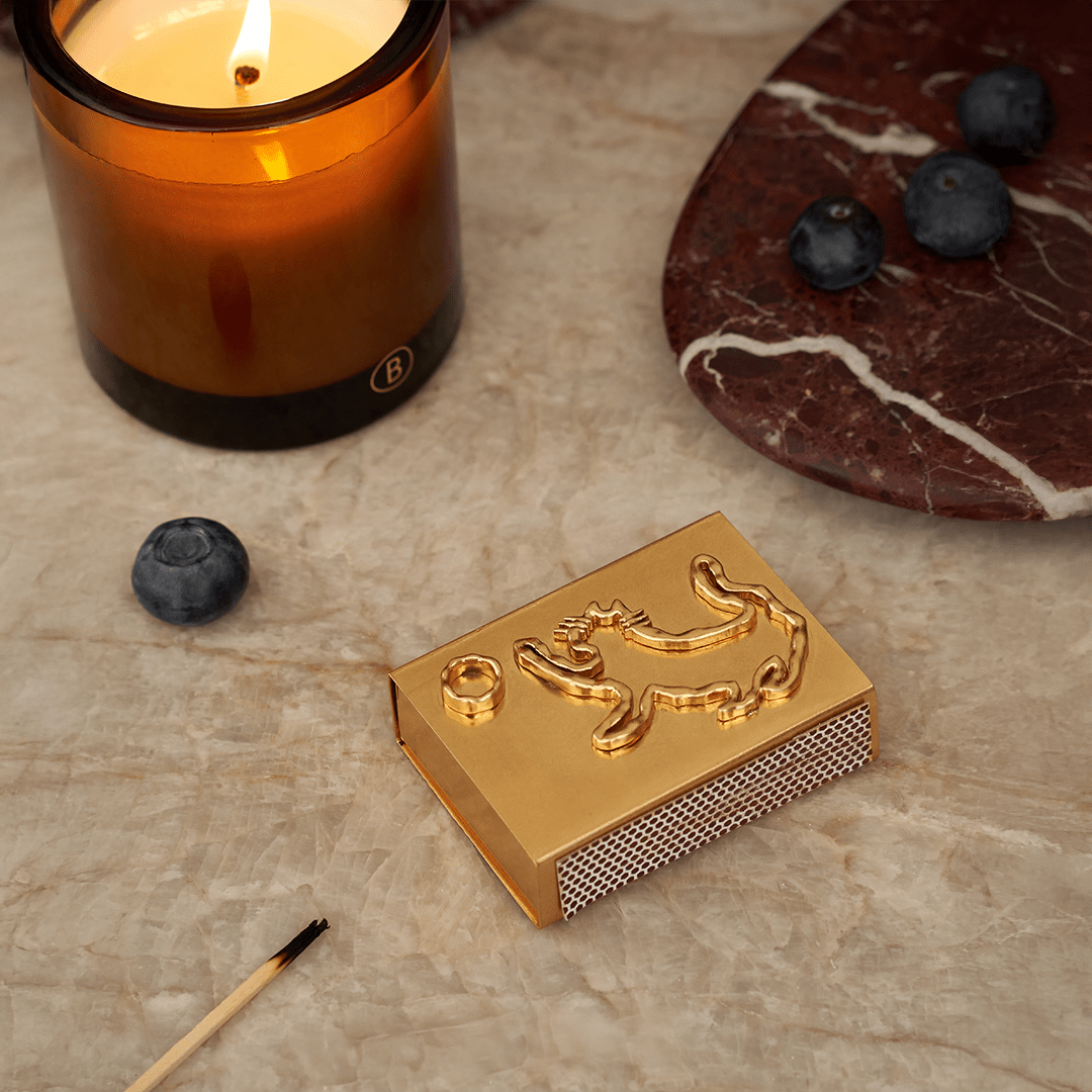 Mews Matchbox - Gold - Accessories - Black Blaze