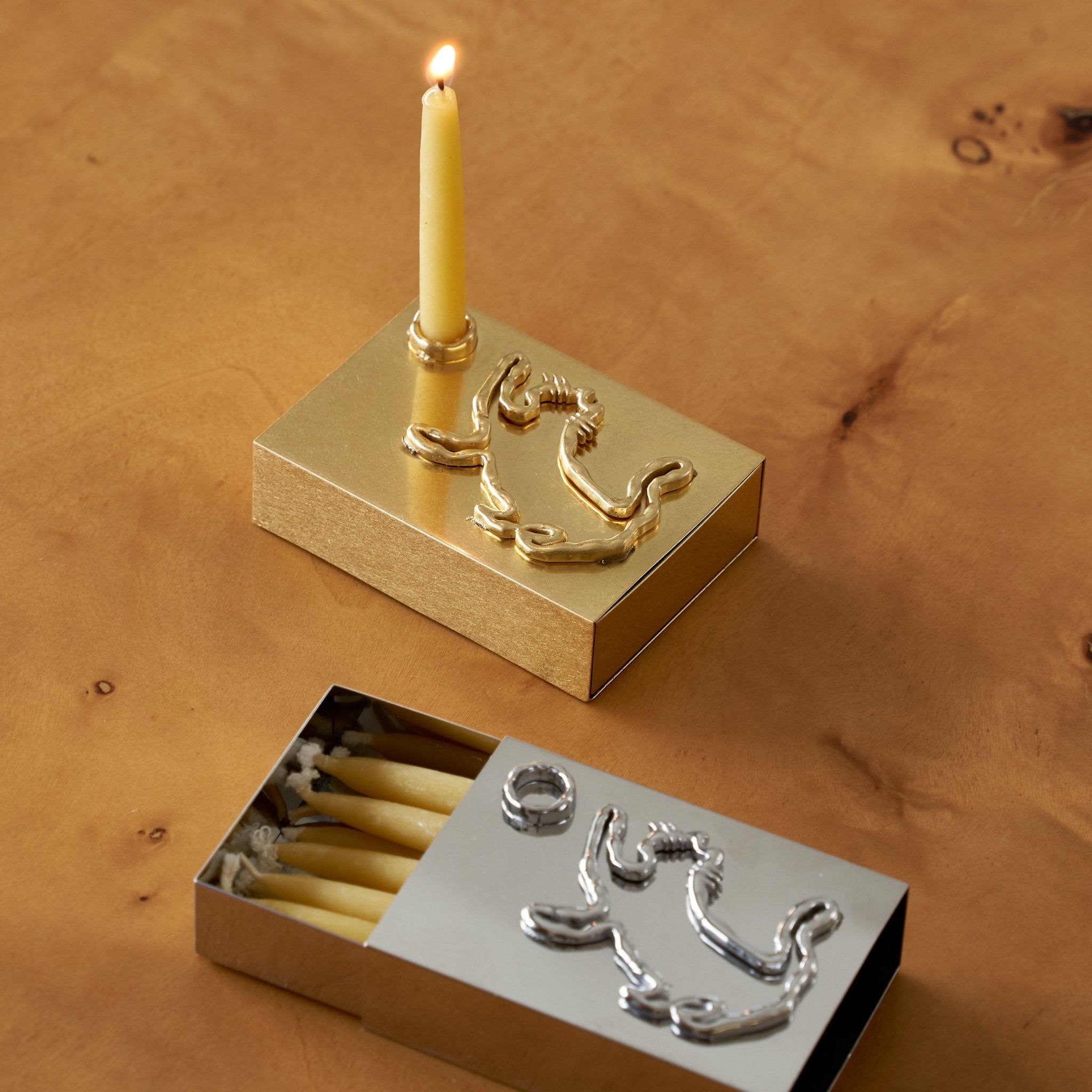 Mews Matchbox - Silver - Accessories - Black Blaze