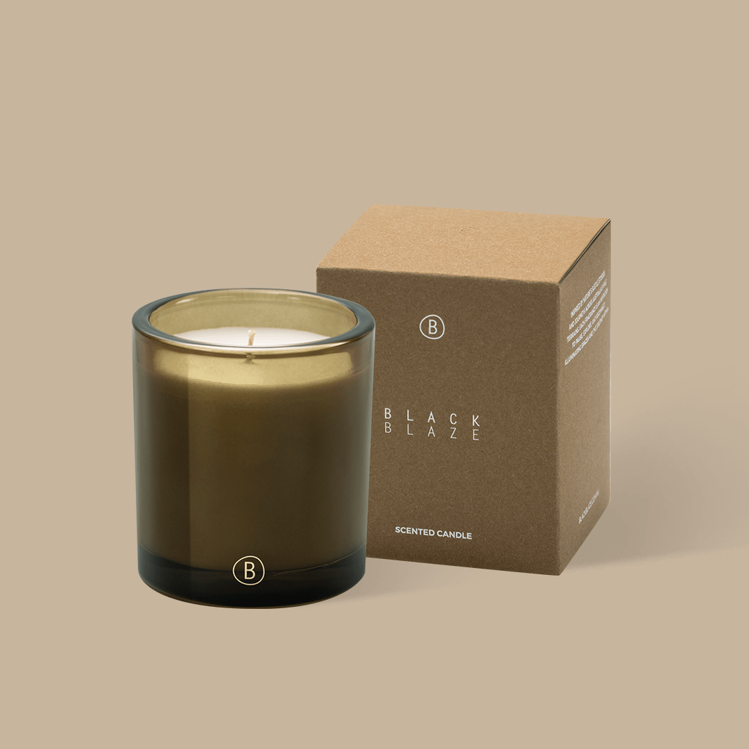 Misty Hills Scented Candle - THE GREAT OUTDOOR COLLECTION - Black Blaze